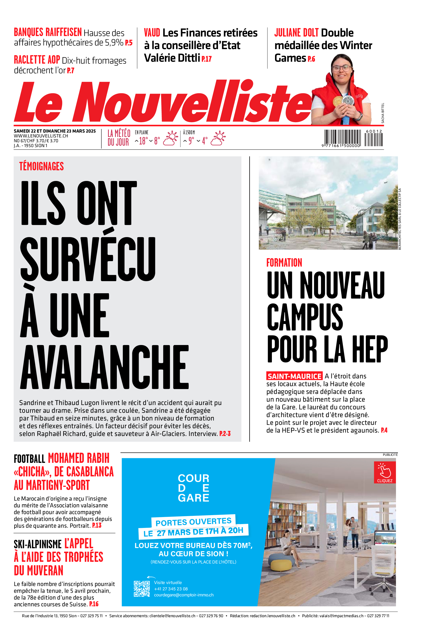 Samedi 22 mars 2025 Samedi 22 mars 2025