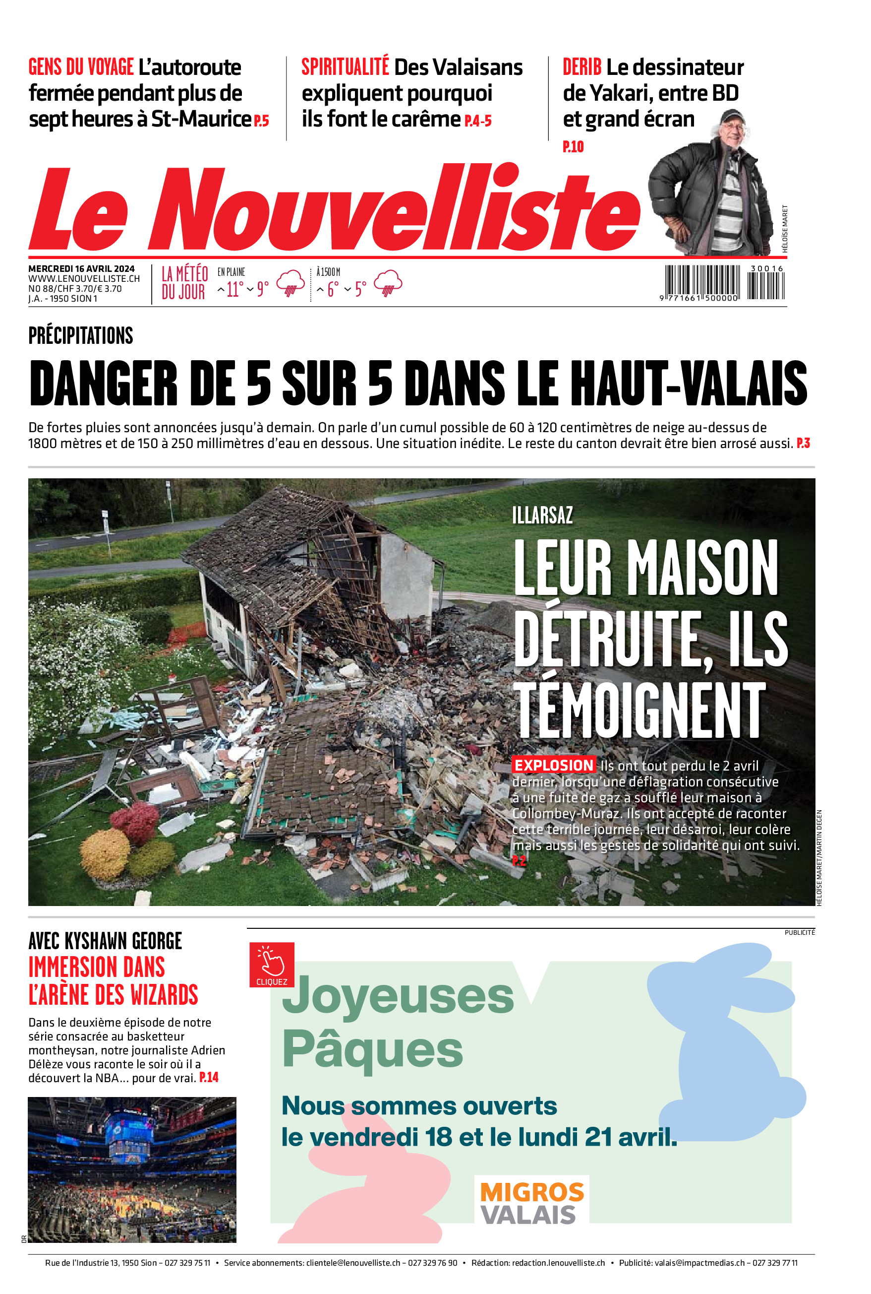 Mercredi 16 avril 2025 Mercredi 16 avril 2025