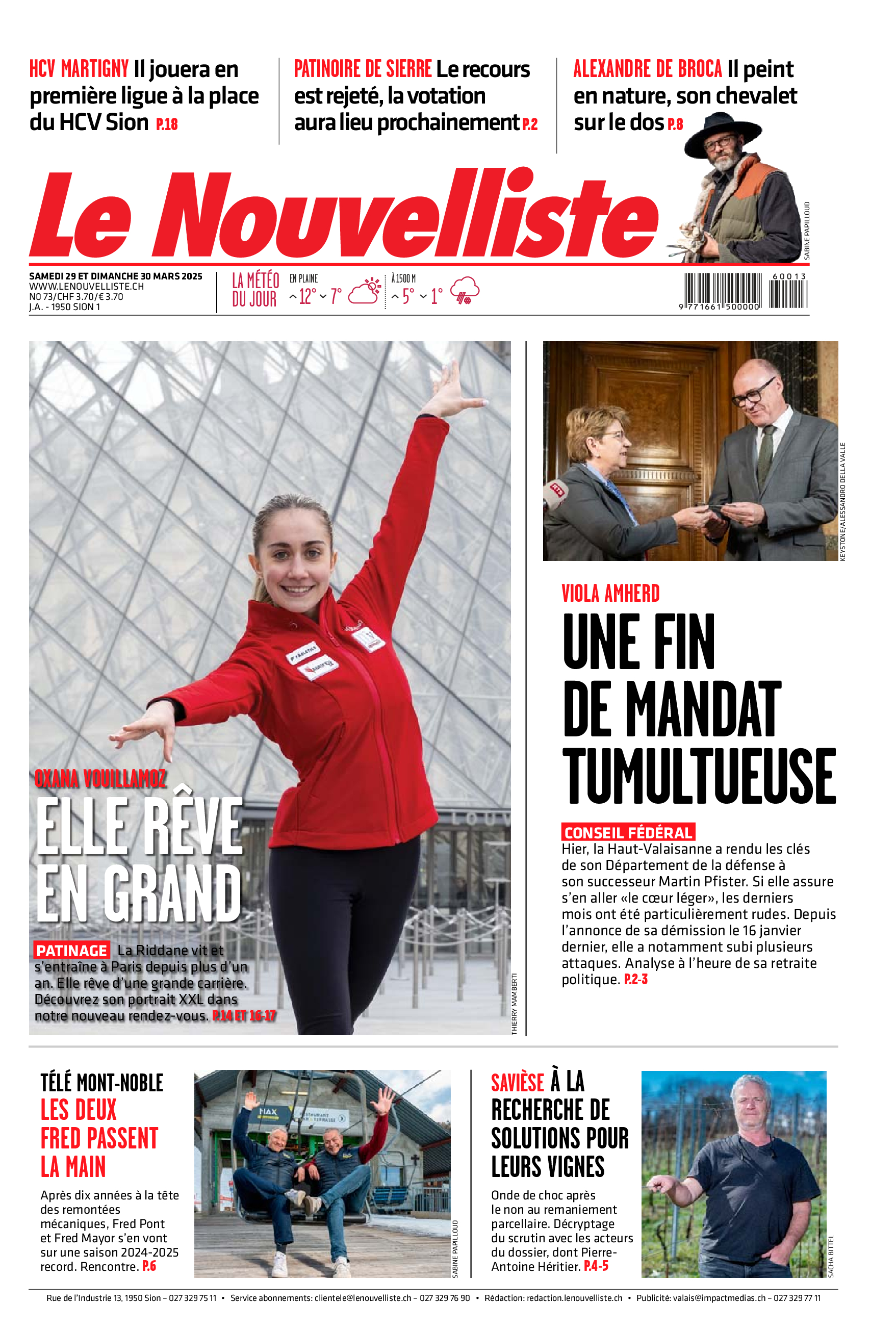Samedi 29 mars 2025 Samedi 29 mars 2025