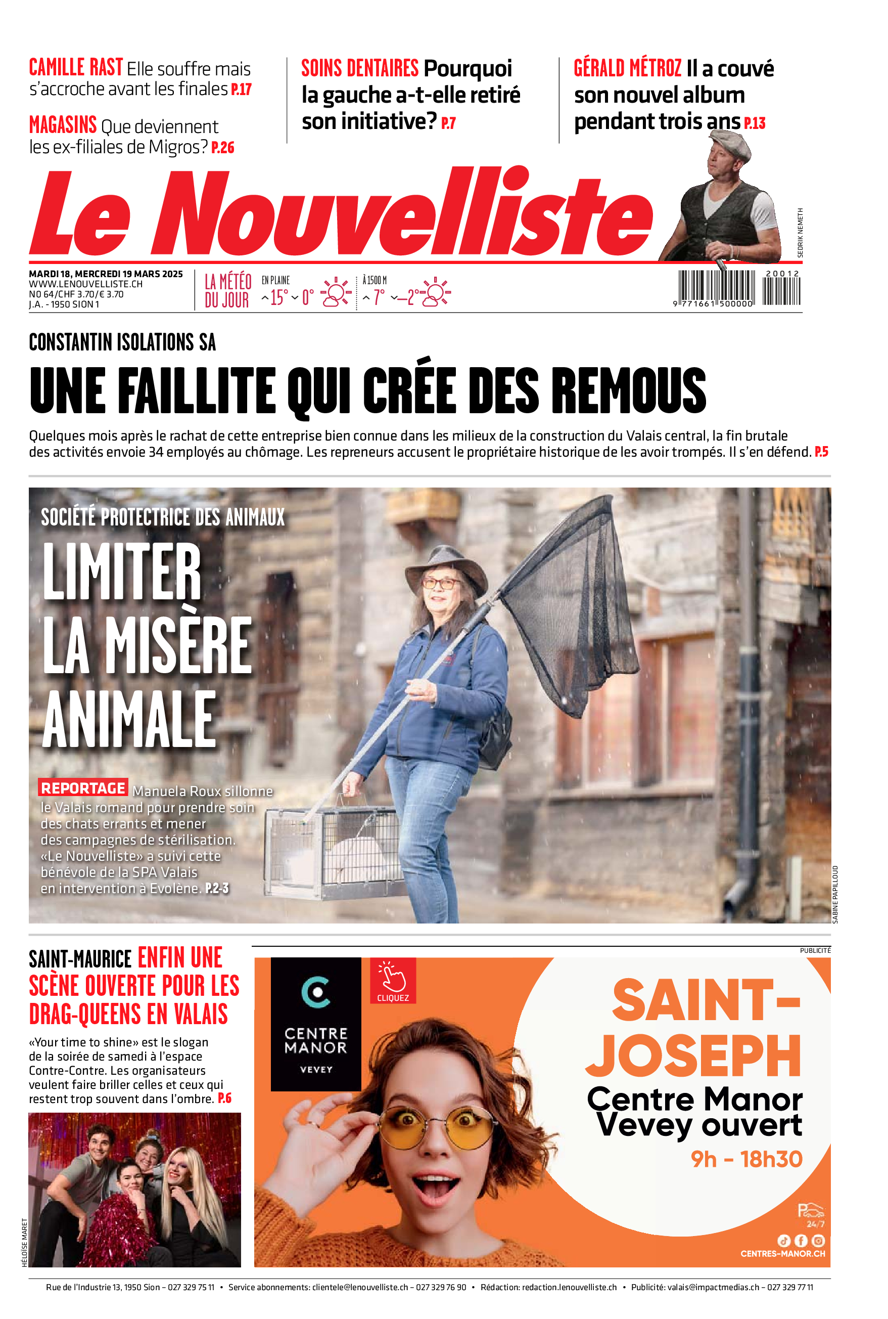 Mardi 18 mars 2025 Mardi 18 mars 2025