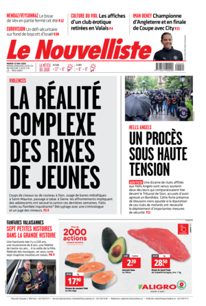 Mardi 12 mai 2026
