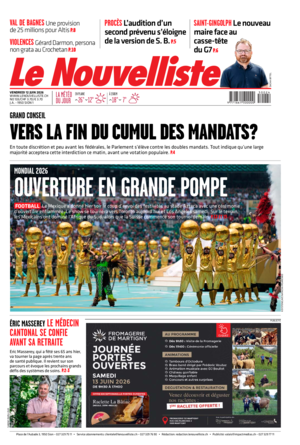 Vendredi 12 juin 2026
