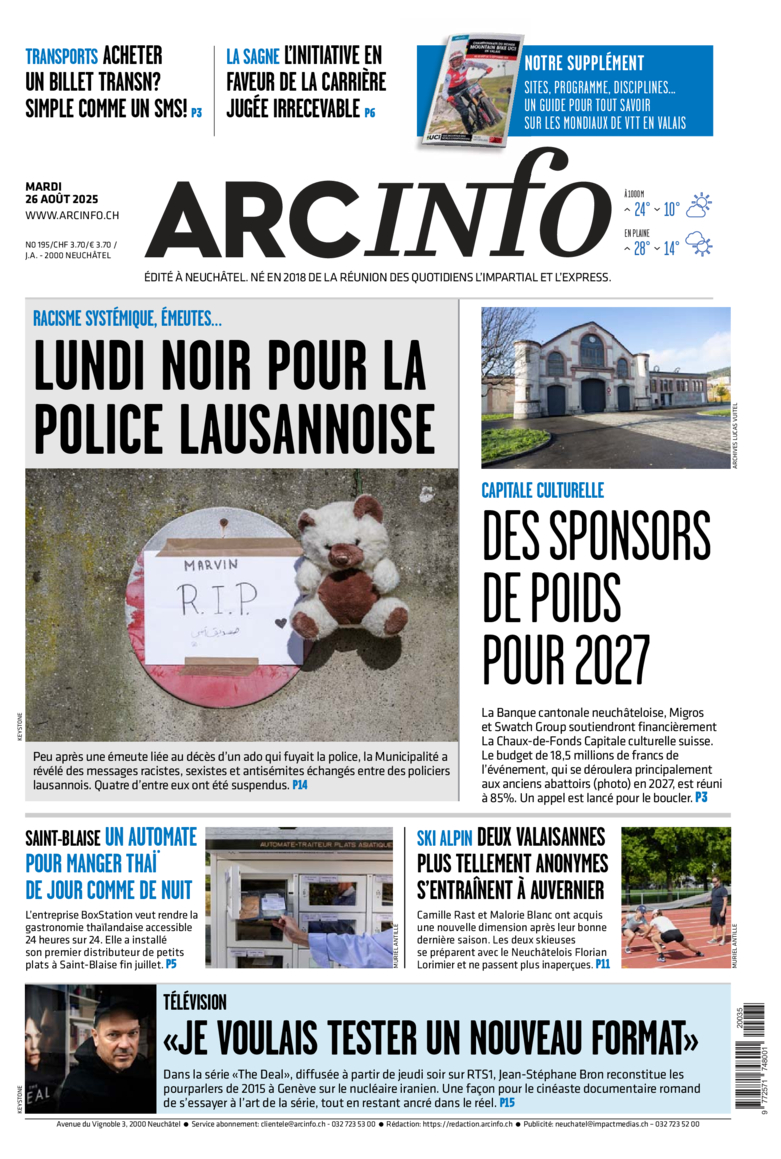 Mardi 26 août 2025 Mardi 26 août 2025