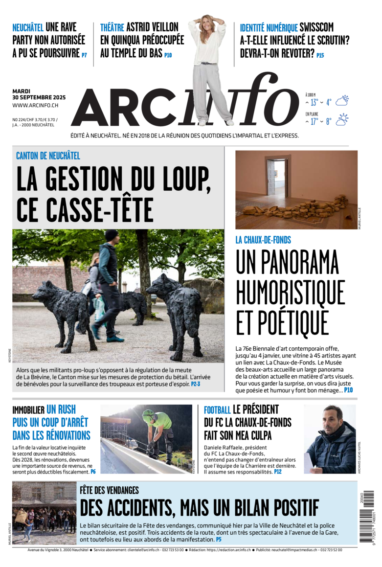 Mardi 30 septembre 2025