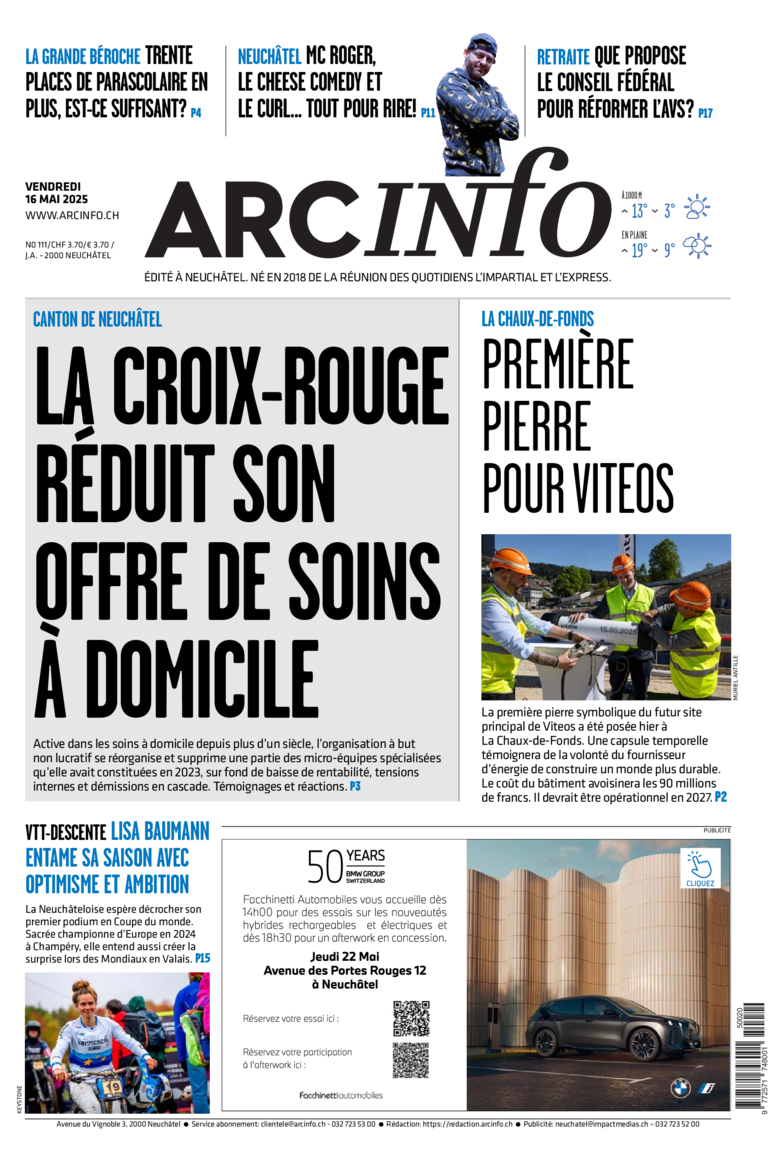 Vendredi 16 mai 2025 Vendredi 16 mai 2025