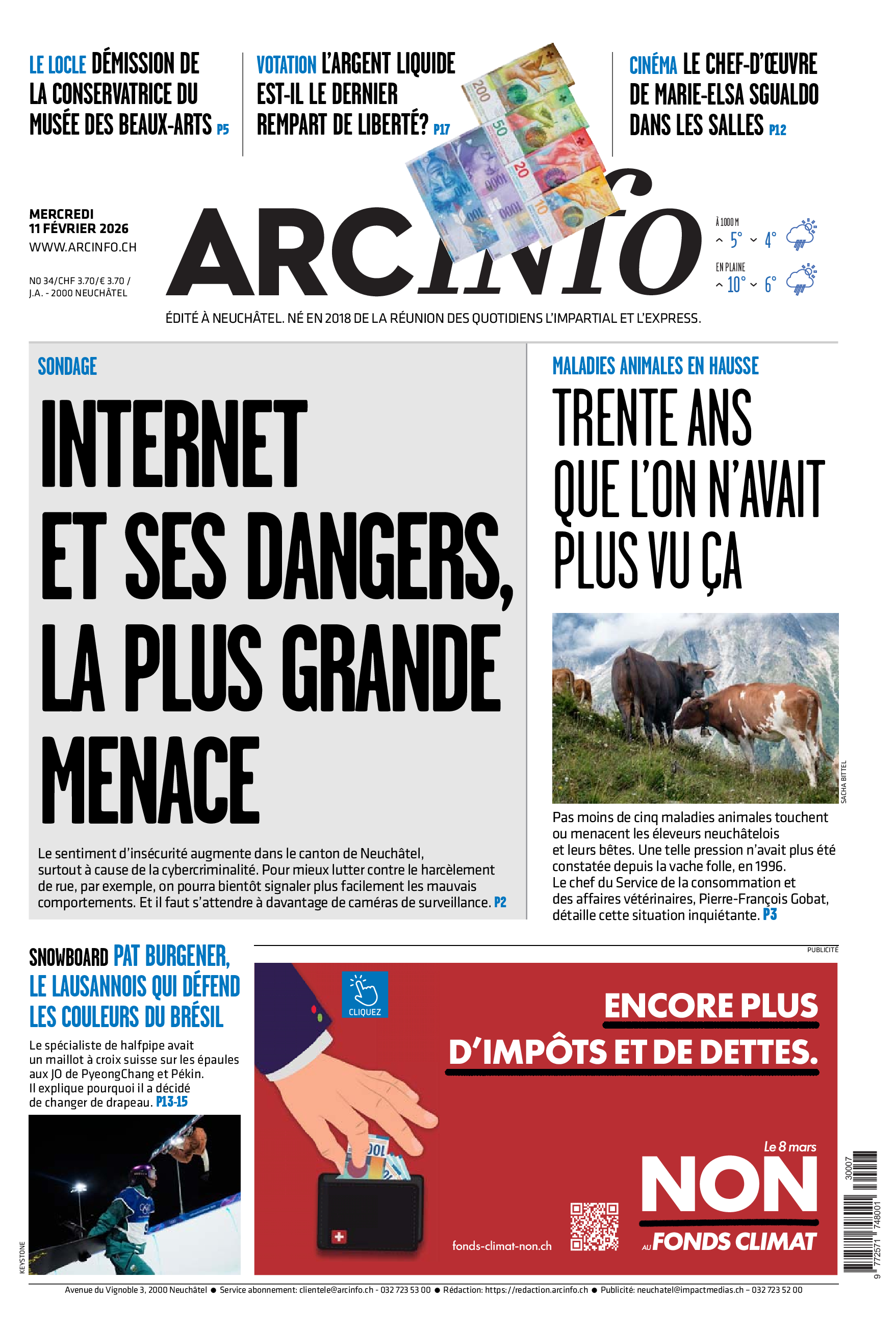  Mercredi 11 février 2026