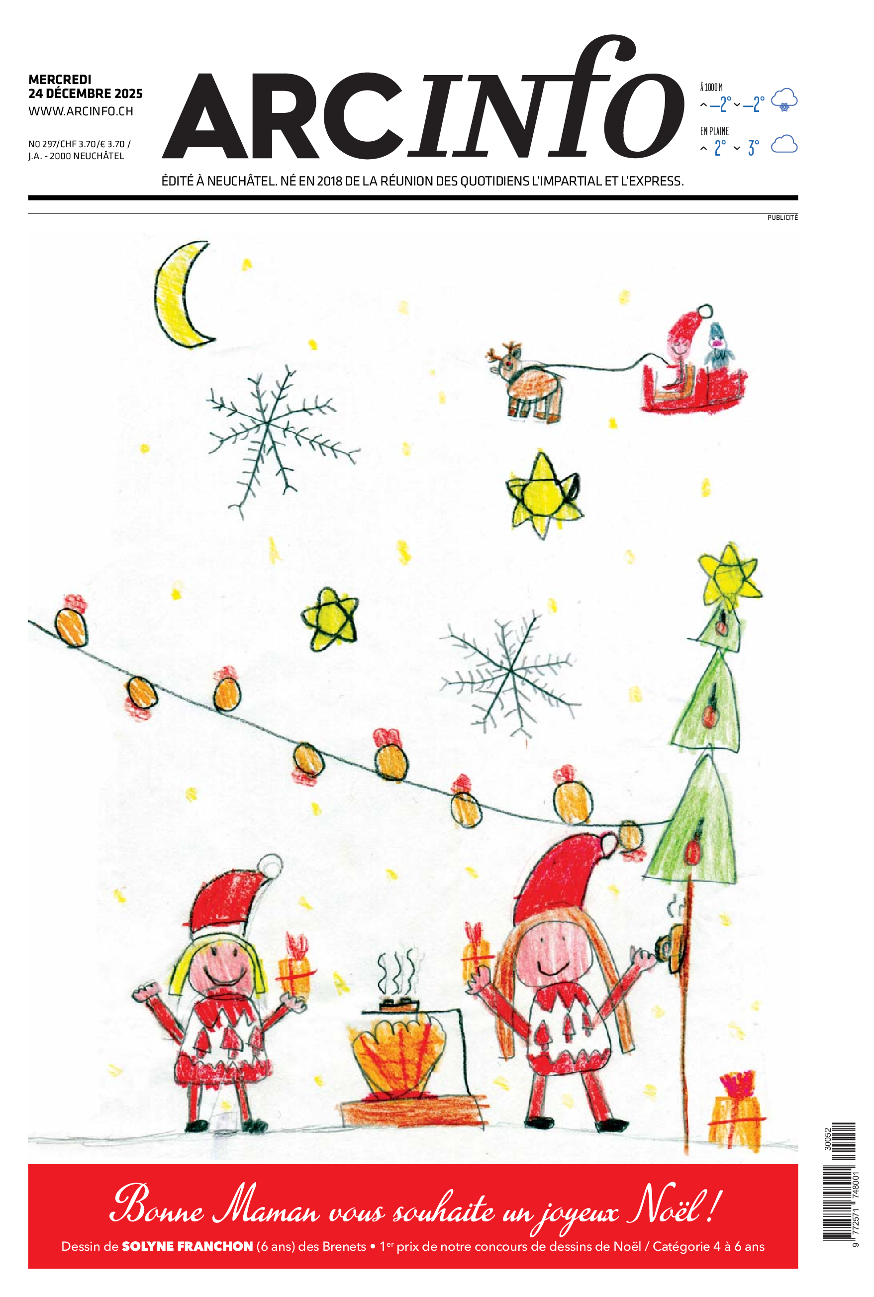  Mercredi 24 décembre 2025