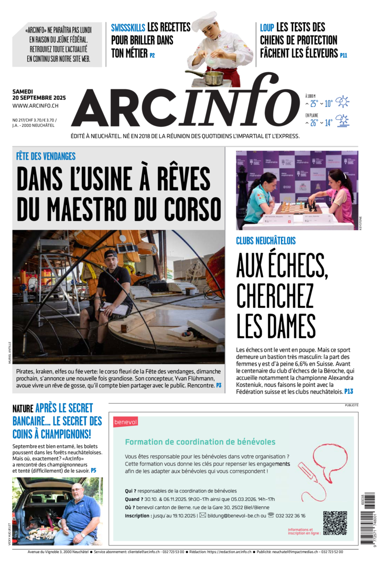 Samedi 20 septembre 2025