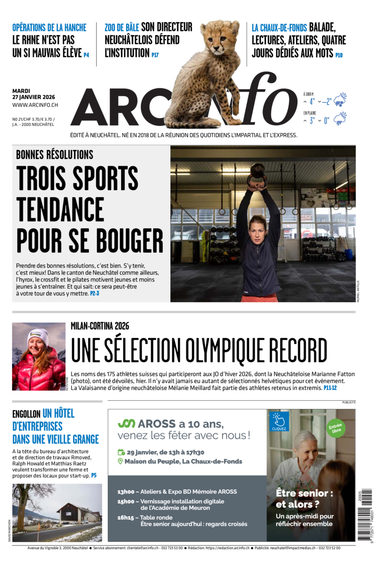 Mardi 27 janvier 2026