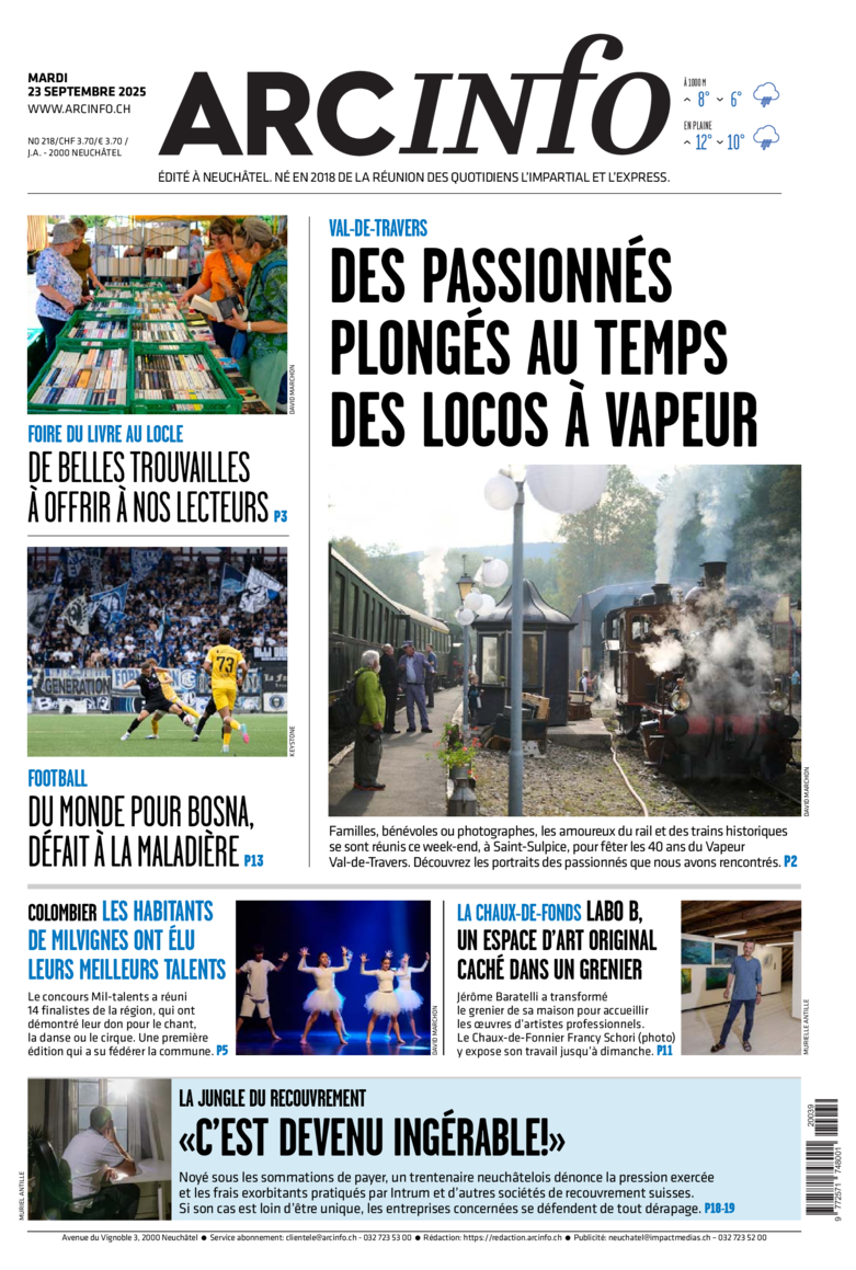 Mardi 23 septembre 2025