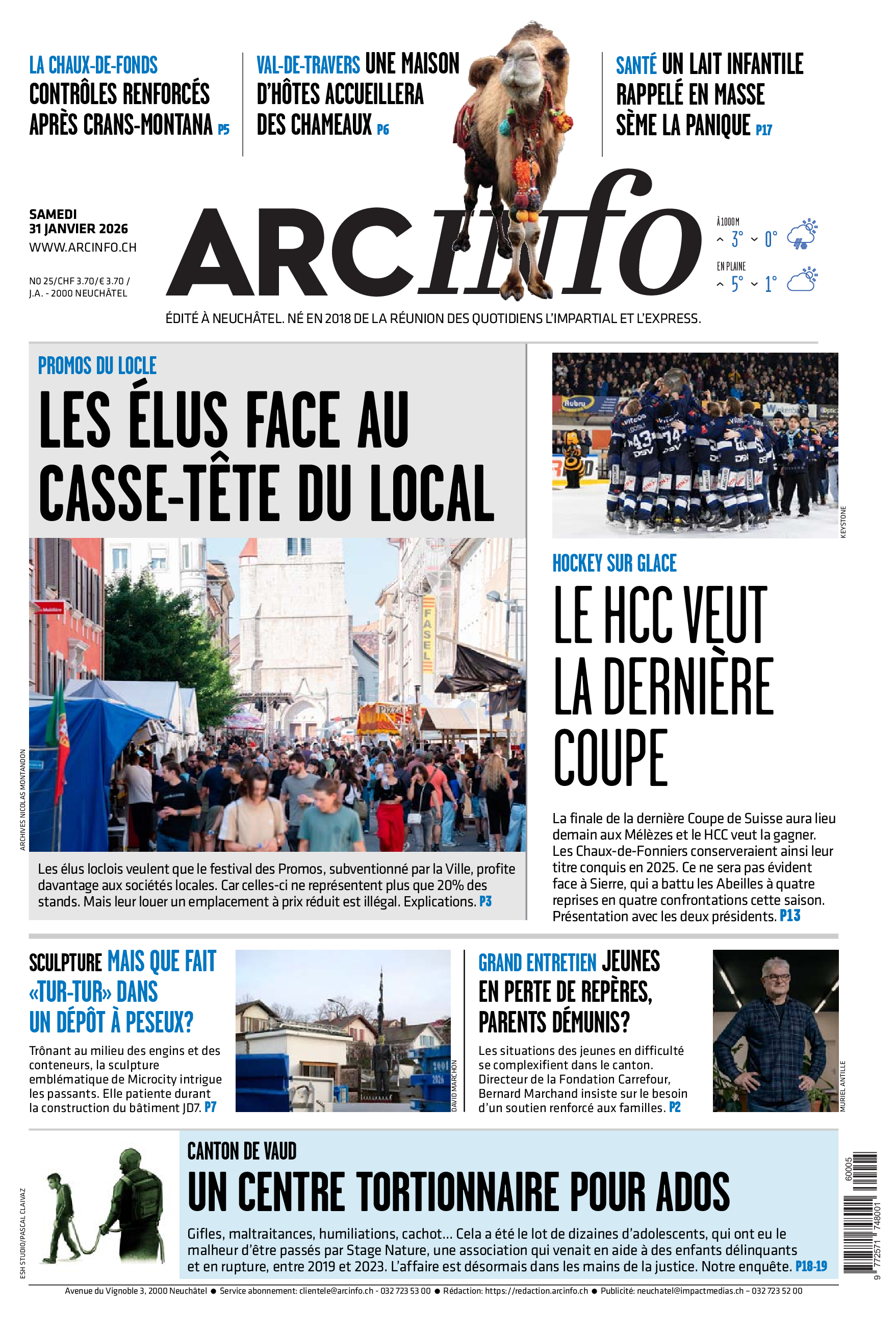  Samedi 31 janvier 2026