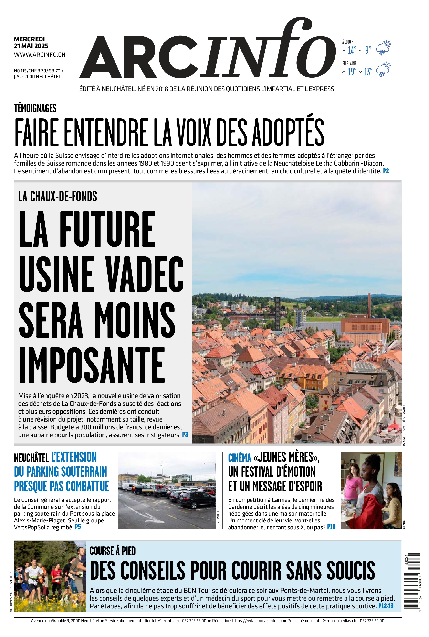 Mercredi 21 mai 2025 Mercredi 21 mai 2025