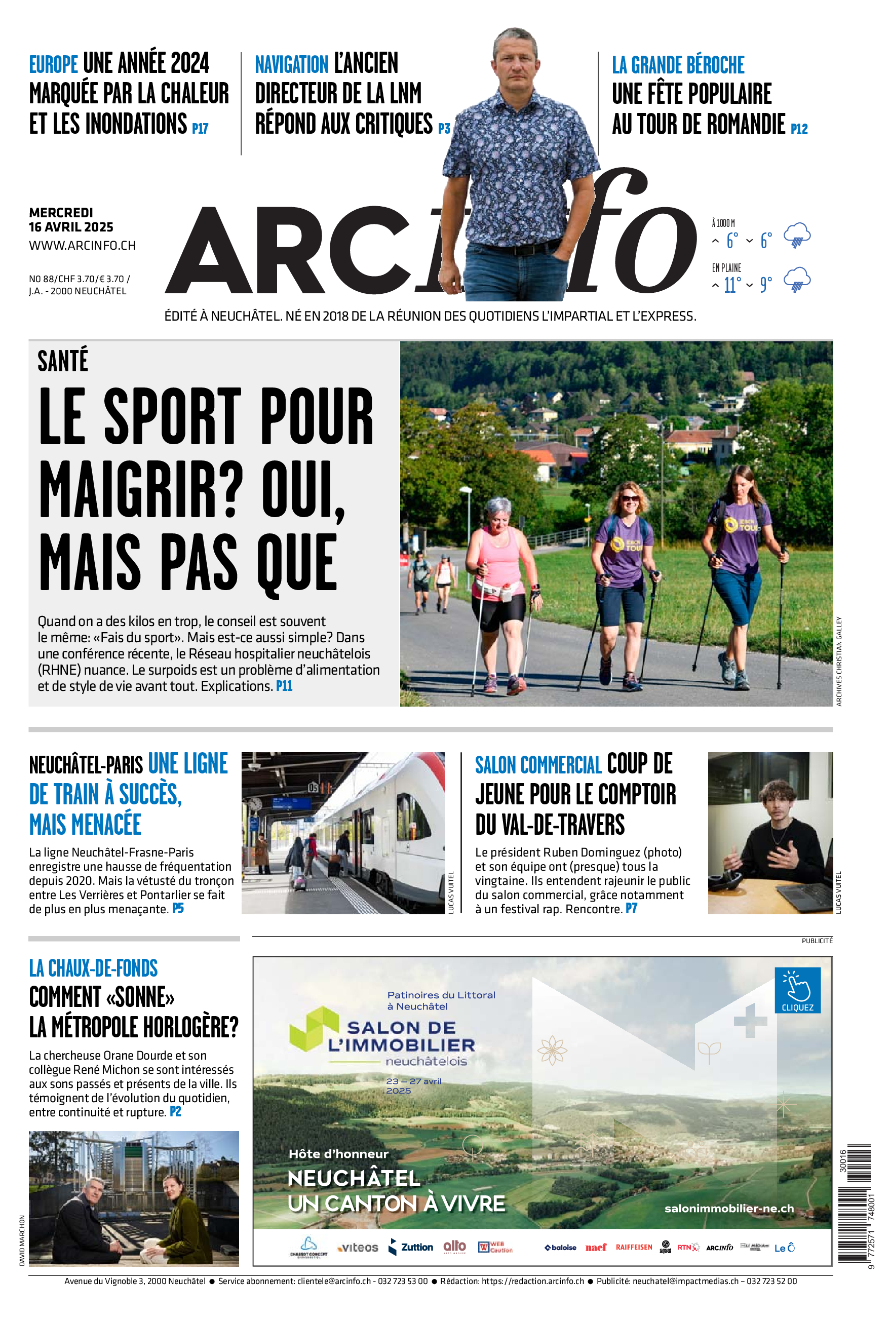 Mercredi 16 avril 2025 Mercredi 16 avril 2025