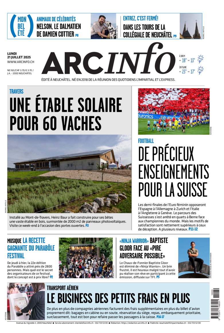 Lundi 21 juillet 2025 Lundi 21 juillet 2025