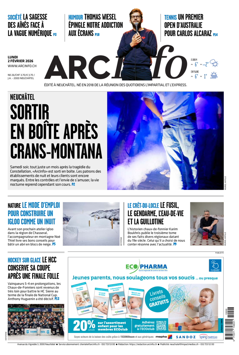 Lundi 2 février 2026