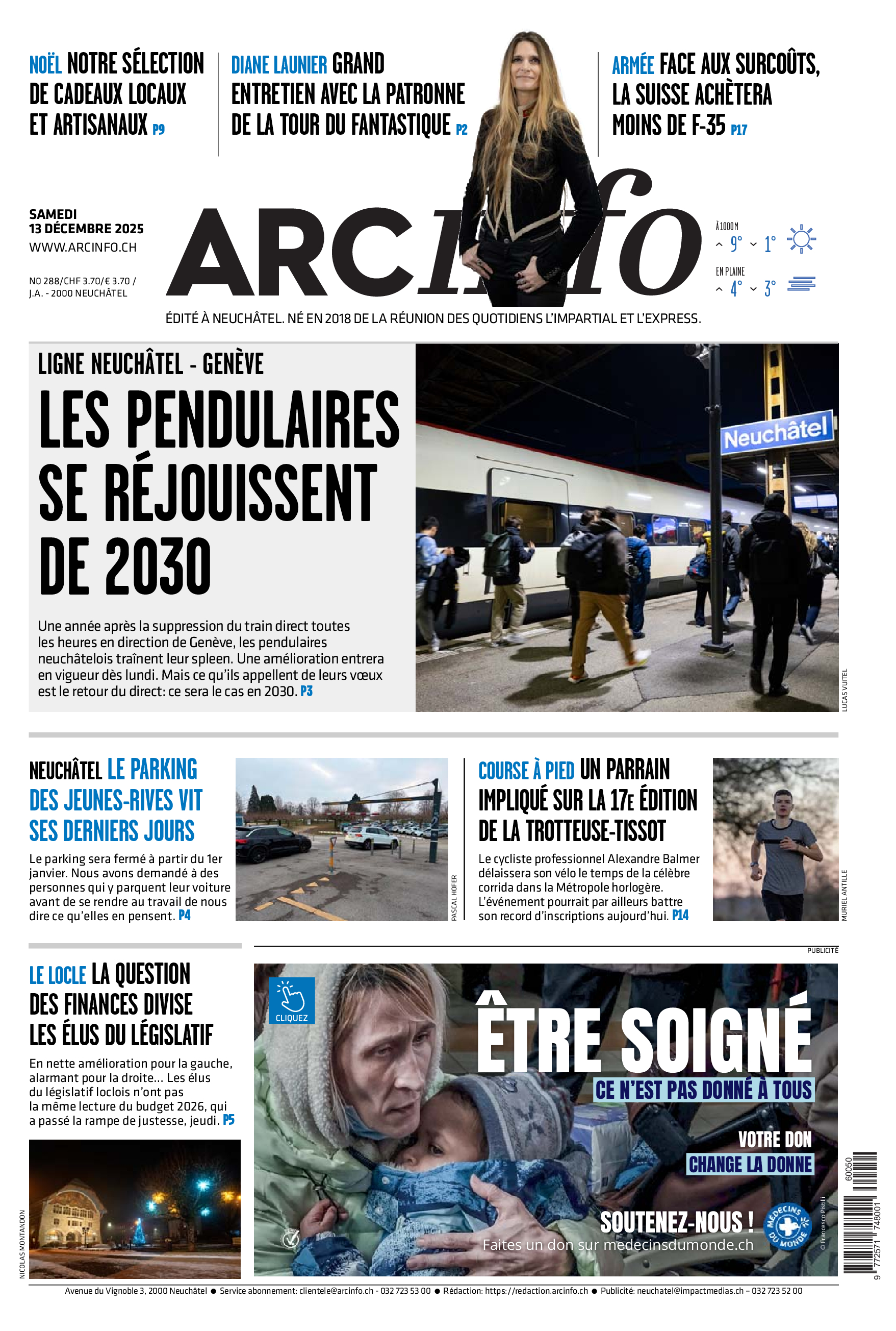  Samedi 13 décembre 2025