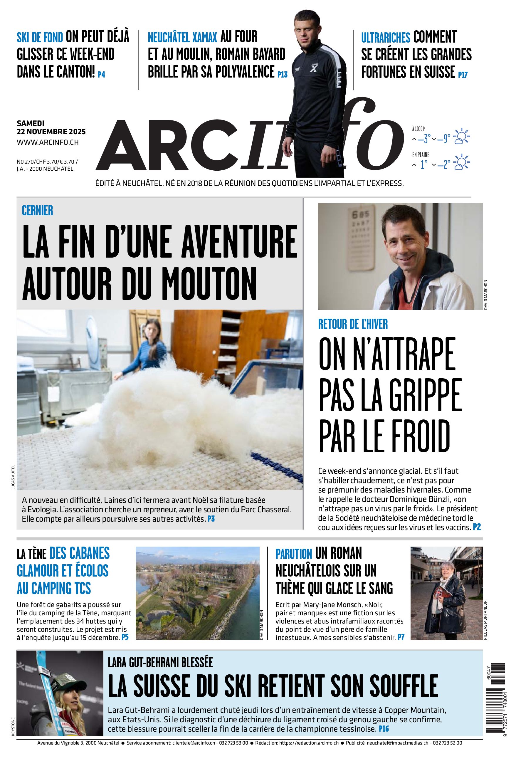  Samedi 22 novembre 2025