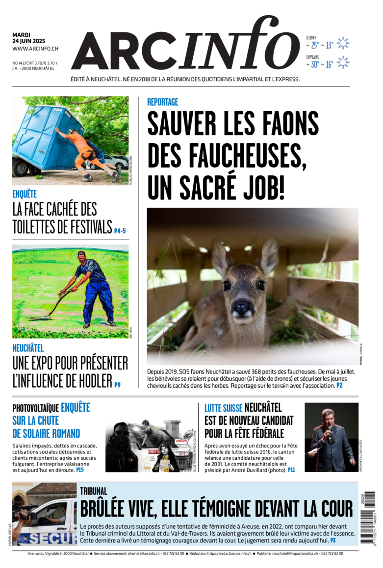 Mardi 24 juin 2025 Mardi 24 juin 2025