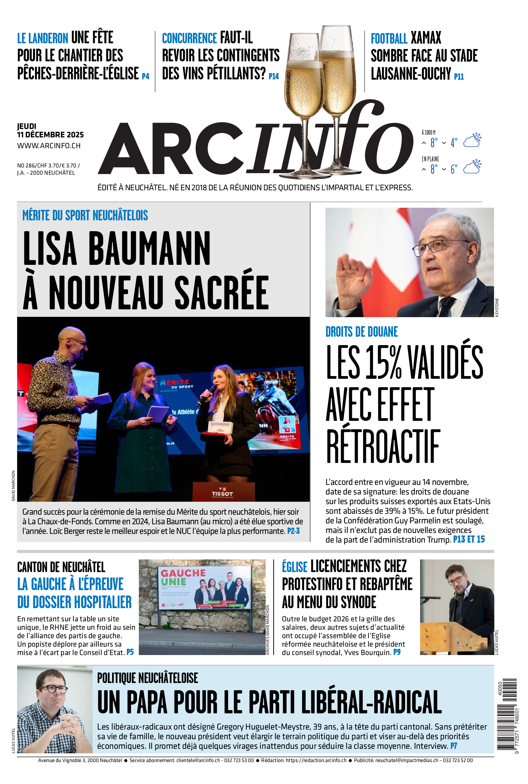  Jeudi 11 décembre 2025