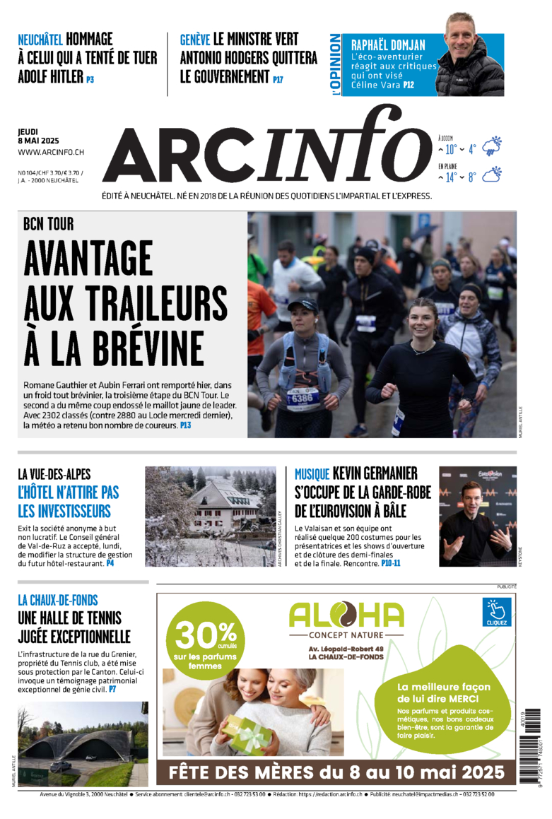 Jeudi 8 mai 2025 Jeudi 8 mai 2025