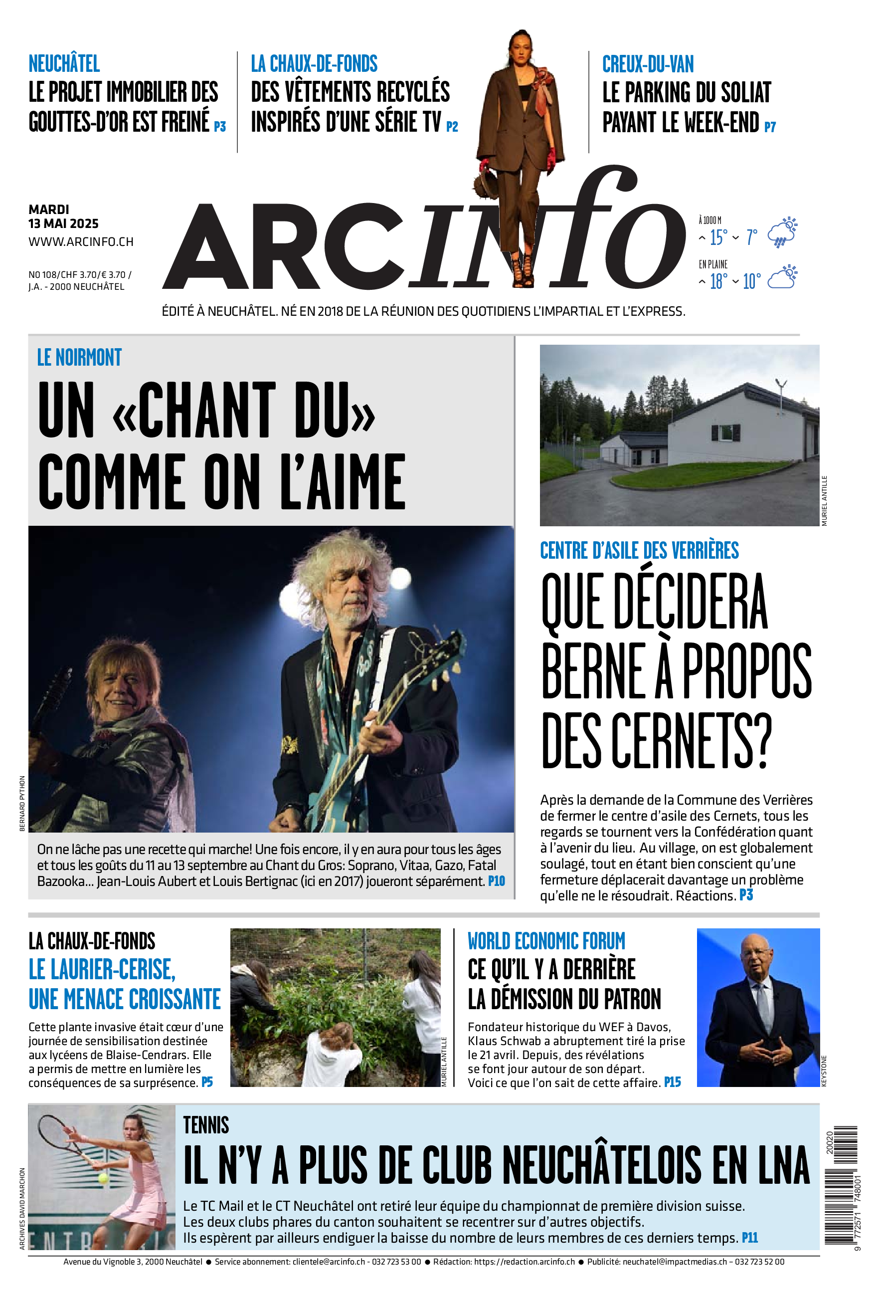 Mardi 13 mai 2025 Mardi 13 mai 2025