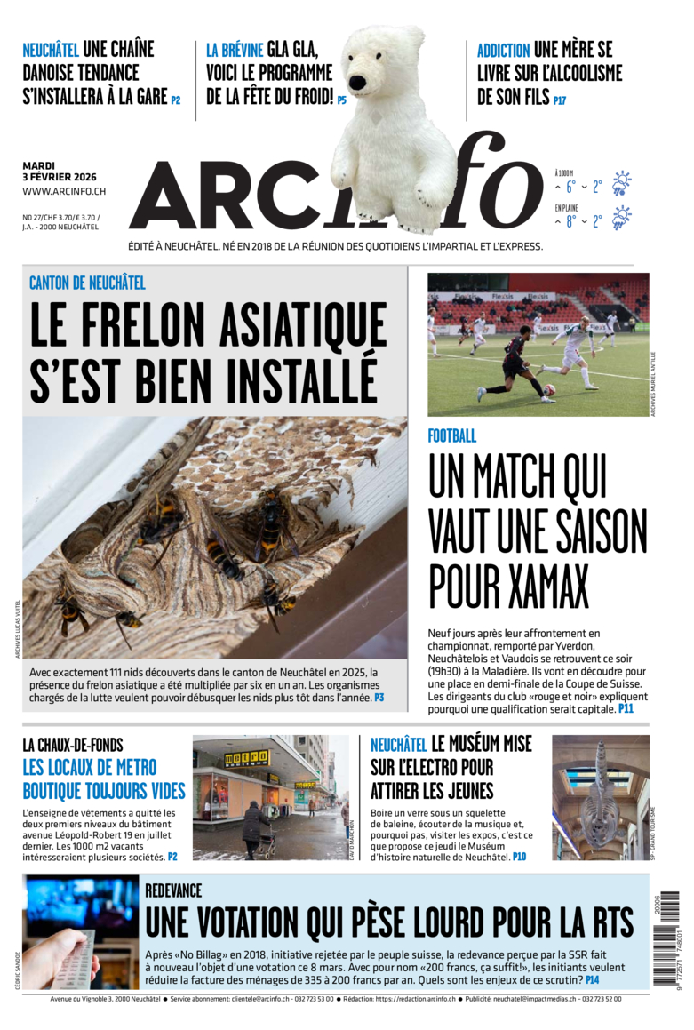 Mardi 3 février 2026