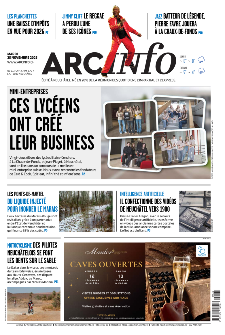 Mardi 25 novembre 2025