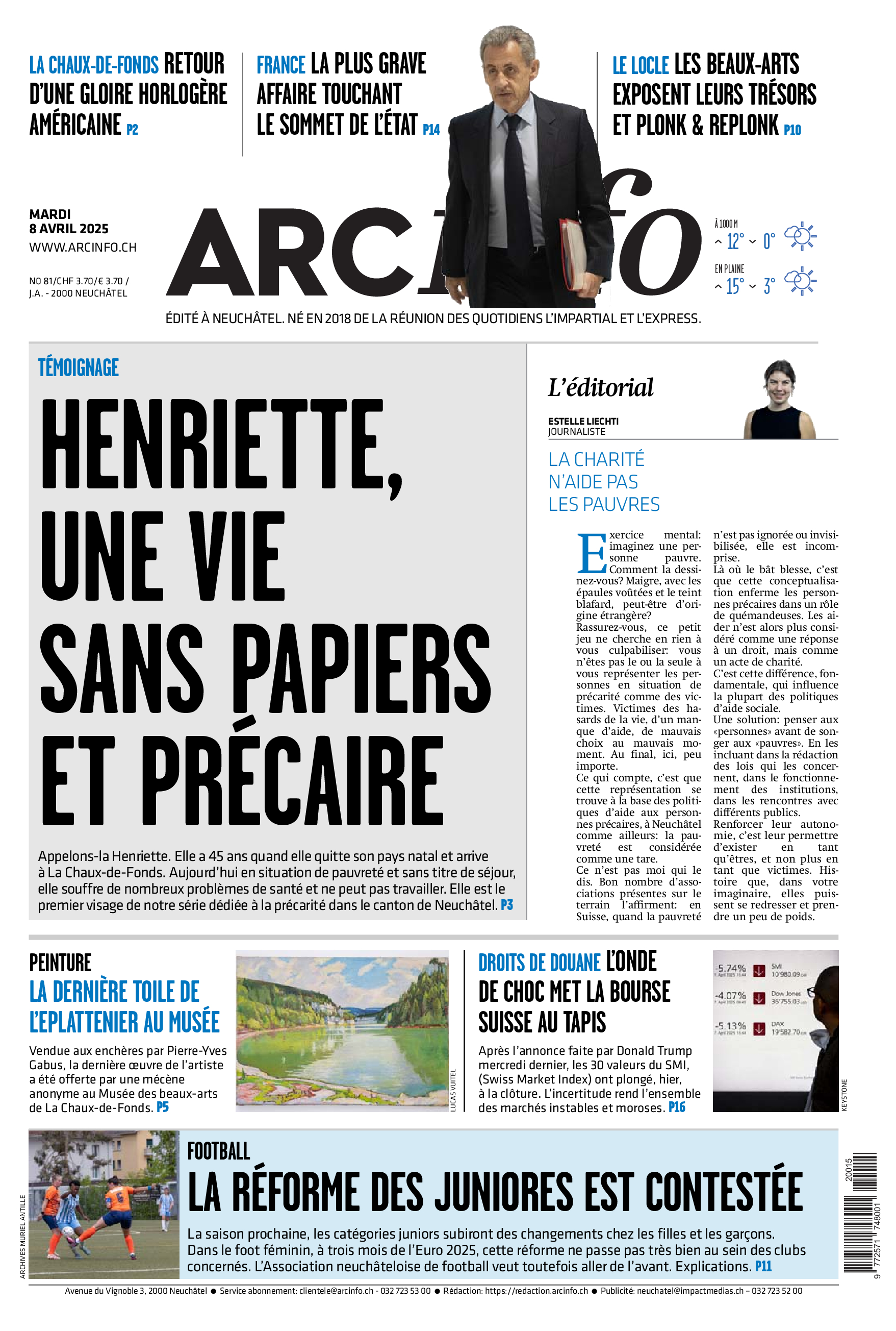 Mardi 8 avril 2025 Mardi 8 avril 2025