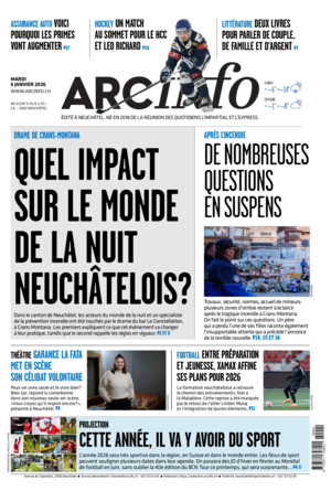 Mardi 6 janvier 2026