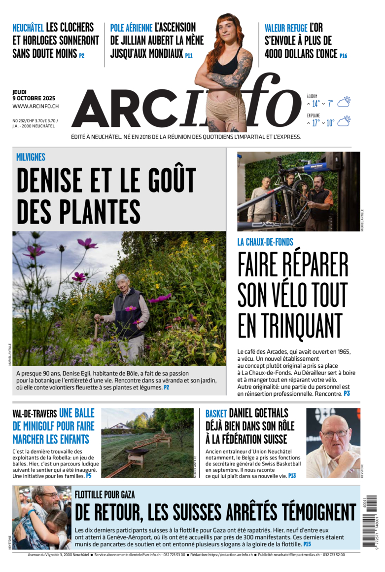 Jeudi 9 octobre 2025 Jeudi 9 octobre 2025