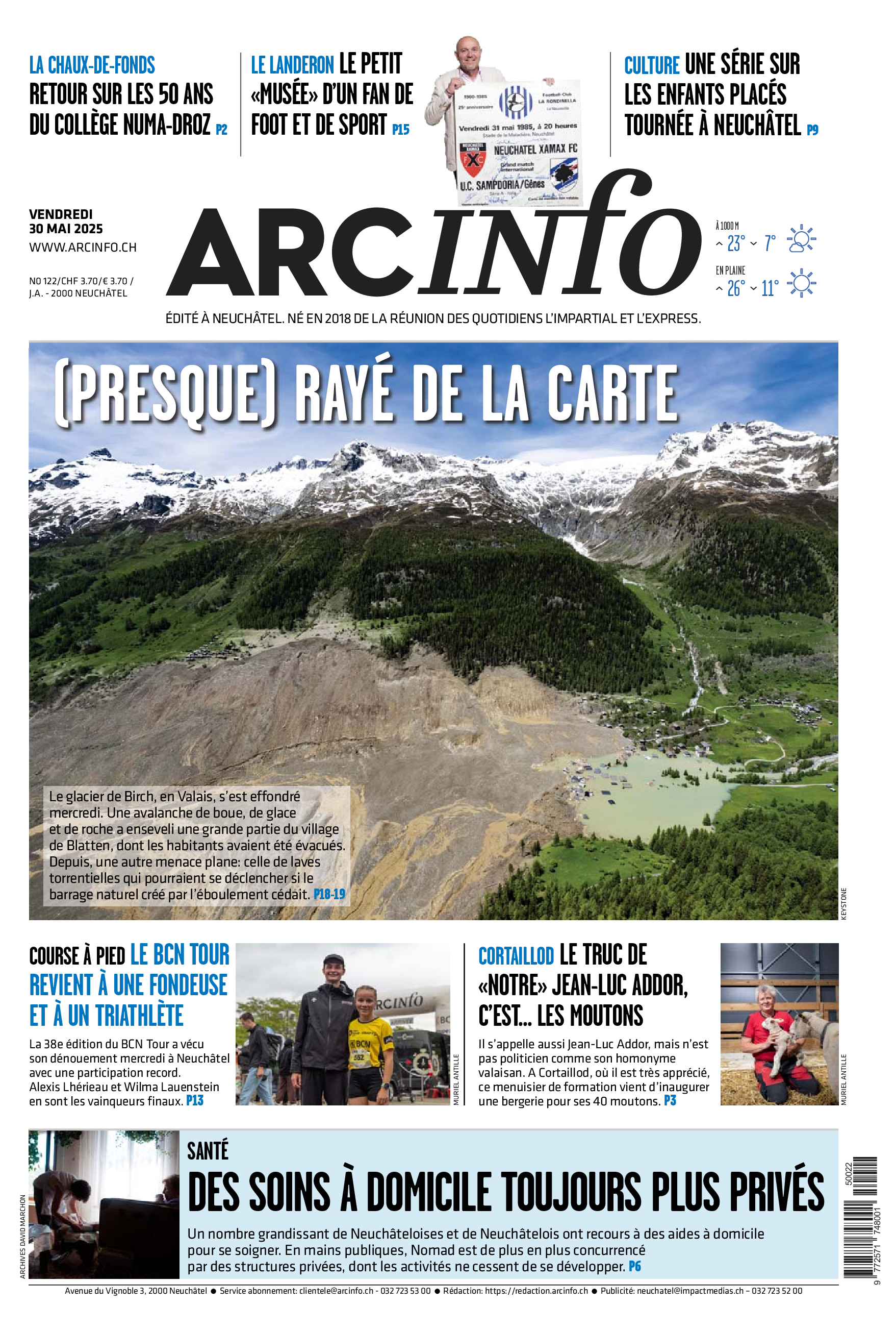 Vendredi 30 mai 2025