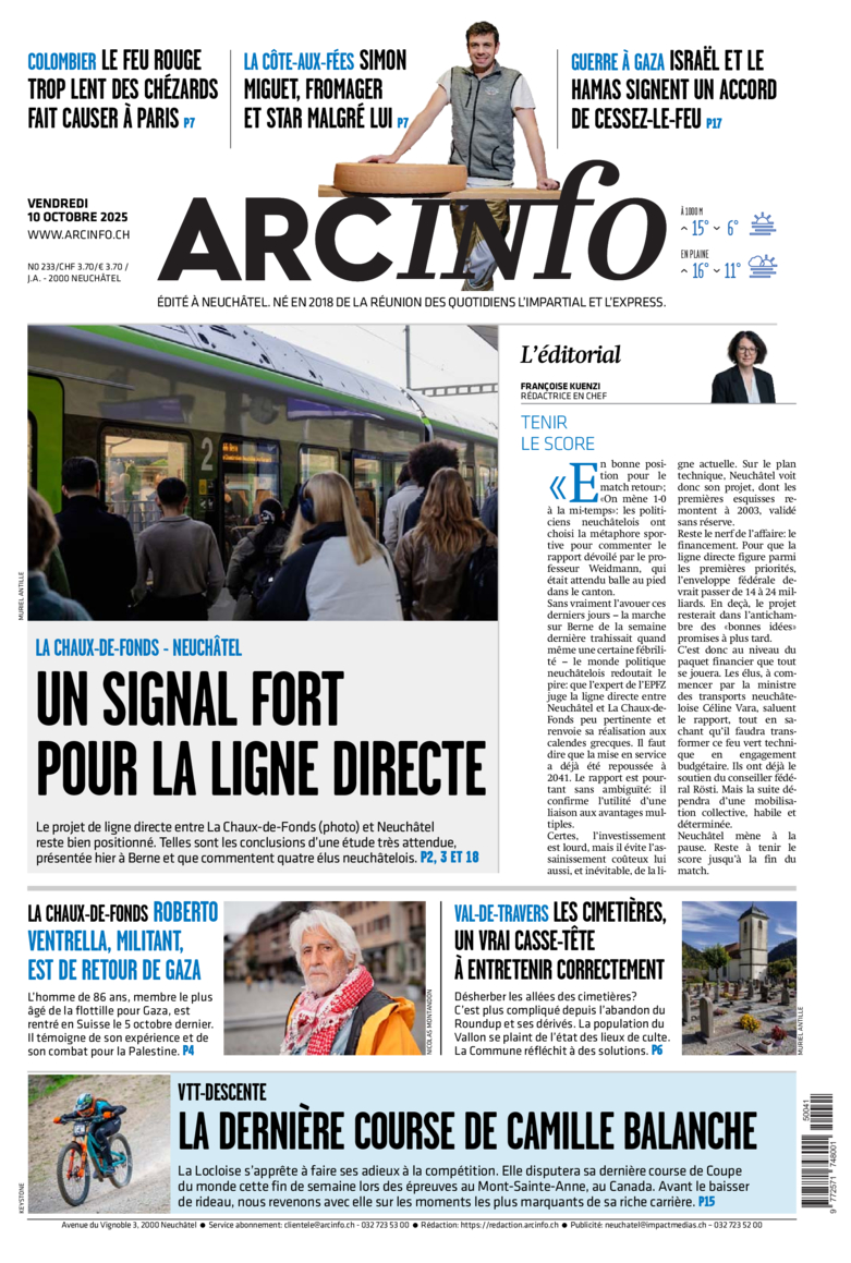 Vendredi 10 octobre 2025 Vendredi 10 octobre 2025