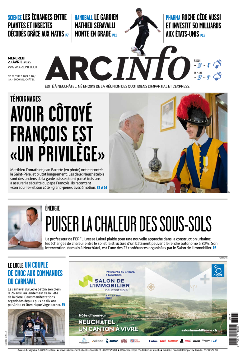 Mercredi 23 avril 2025 Mercredi 23 avril 2025