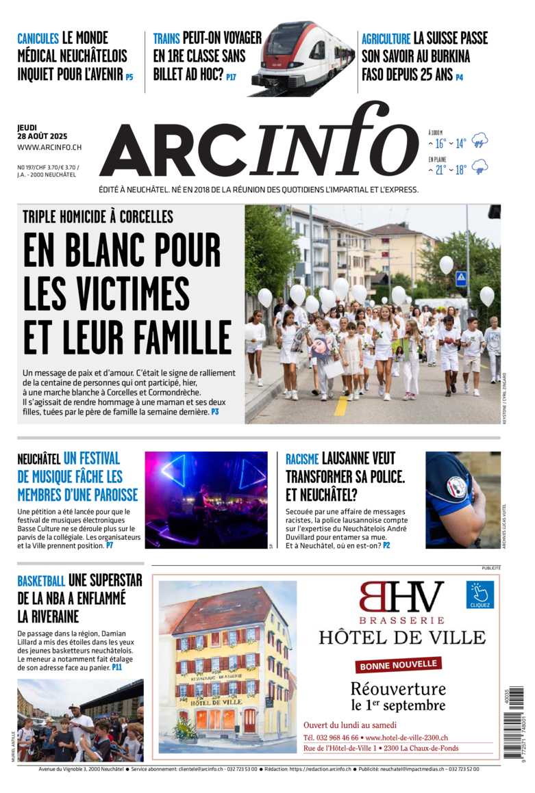 Jeudi 28 août 2025 Jeudi 28 août 2025