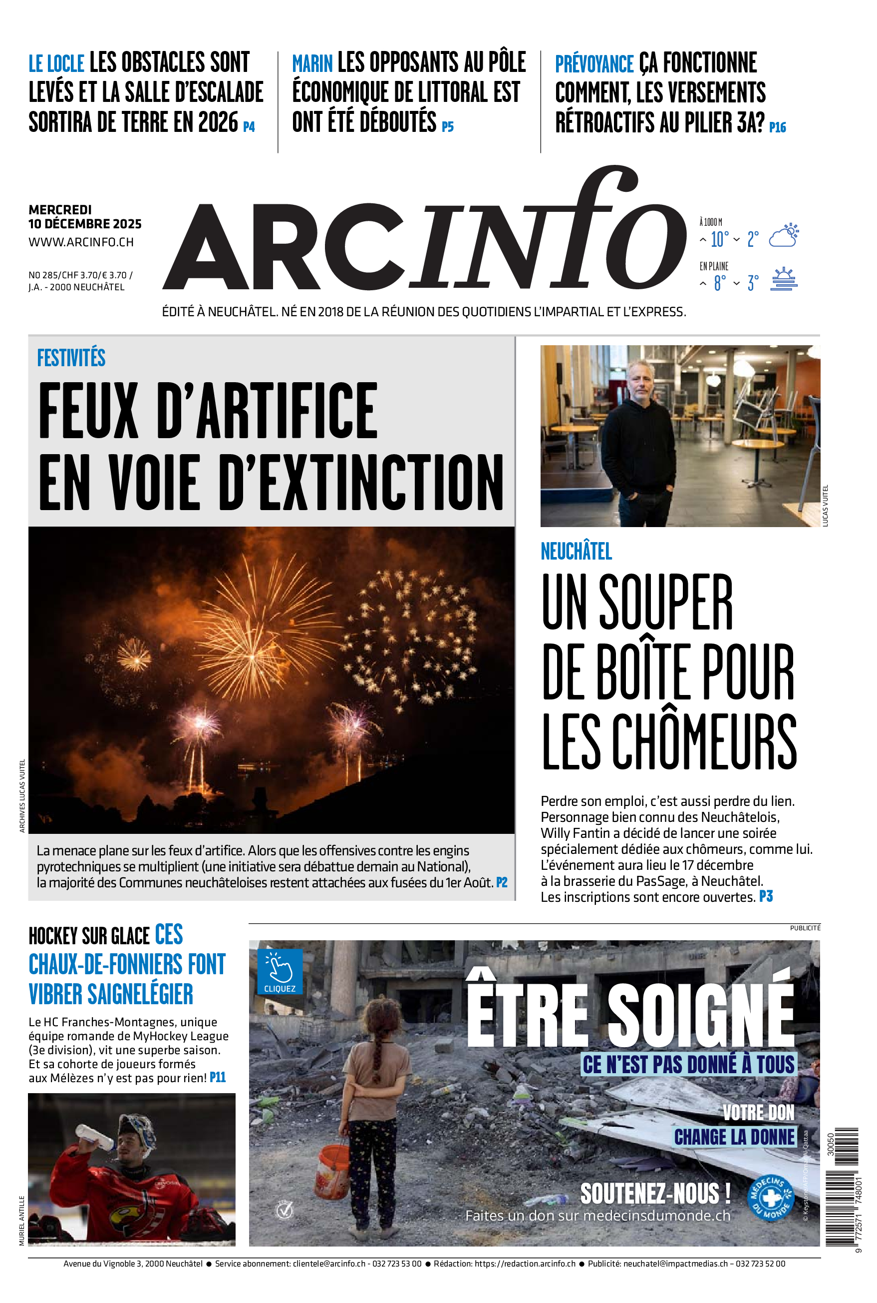  Mercredi 10 décembre 2025