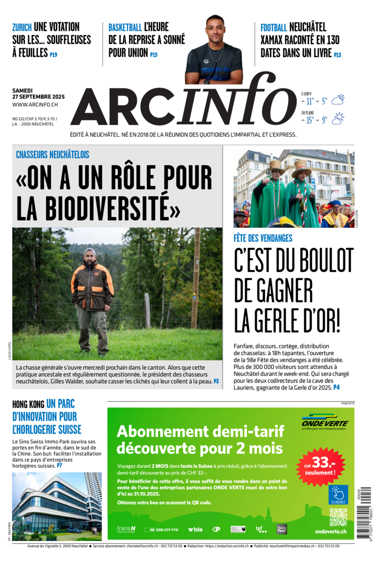 Samedi 27 septembre 2025