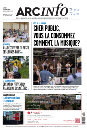  Lundi 22 juin 2026