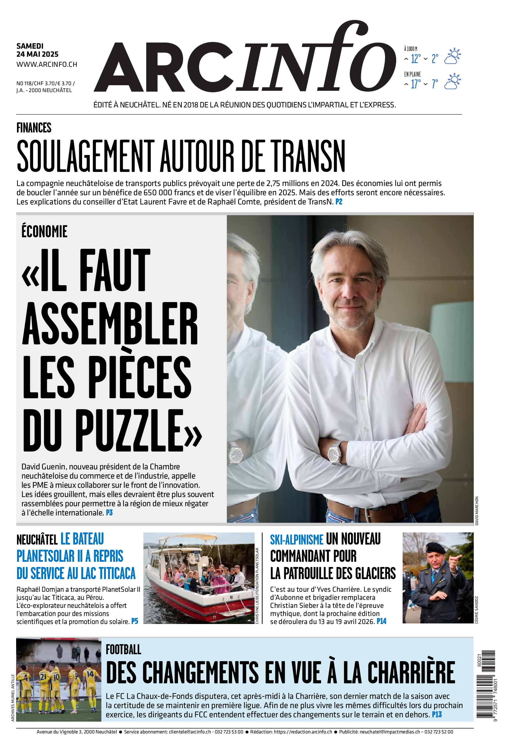 Samedi 24 mai 2025