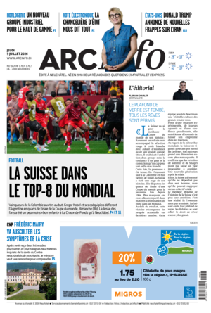  Jeudi 9 juillet 2026