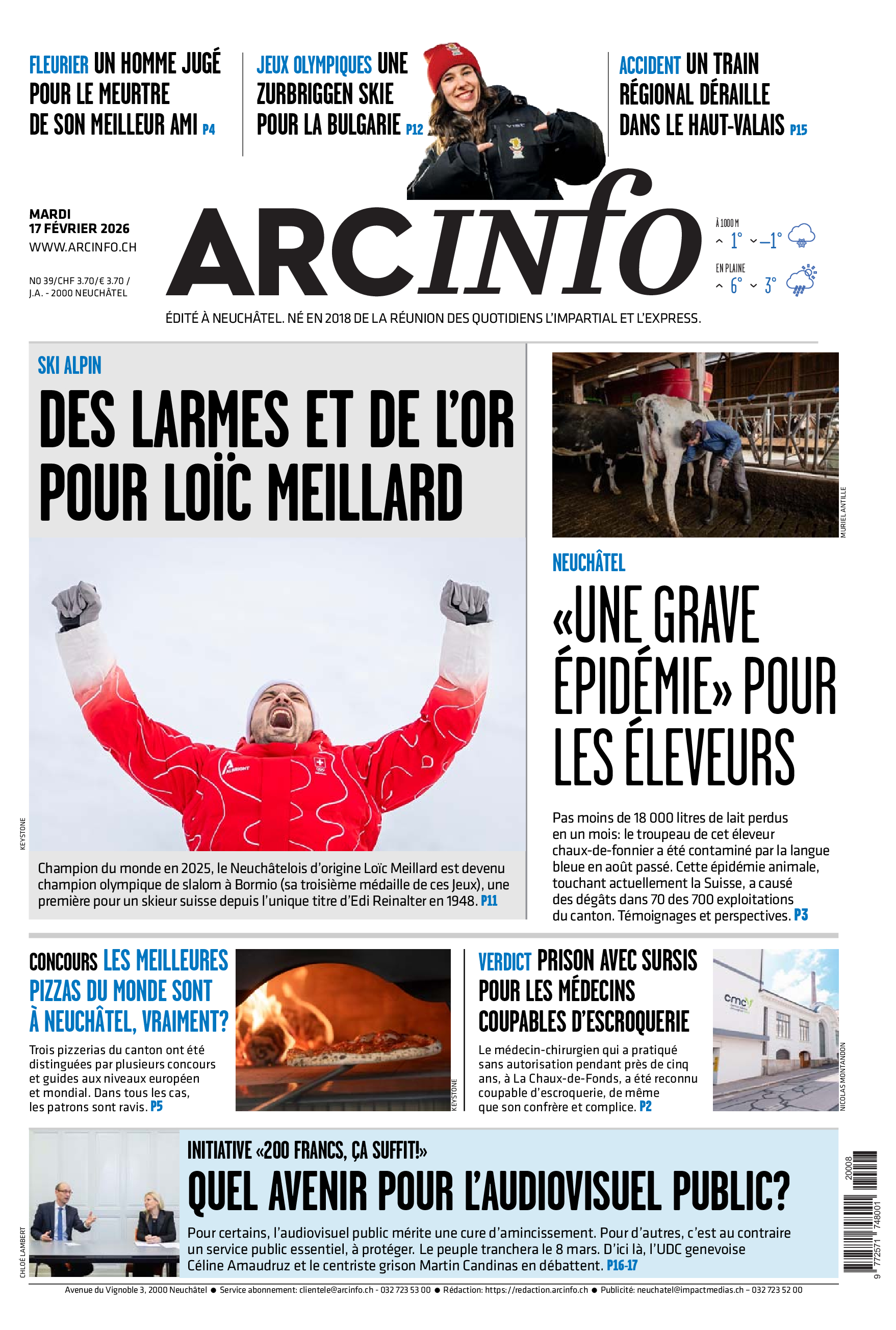  Mardi 17 février 2026