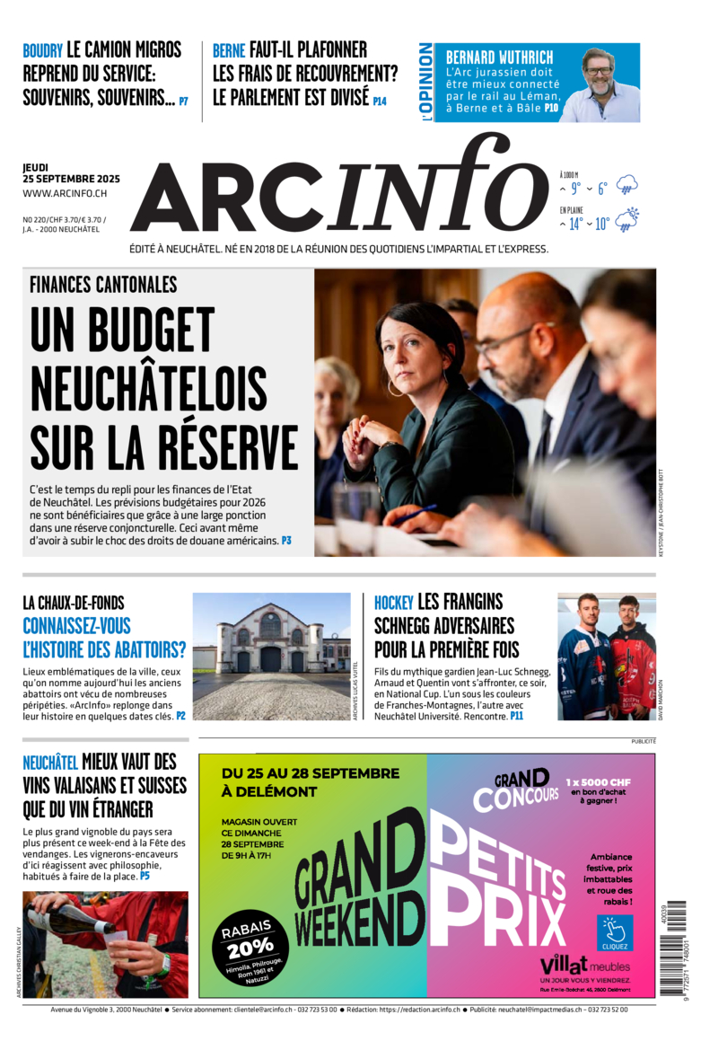Jeudi 25 septembre 2025