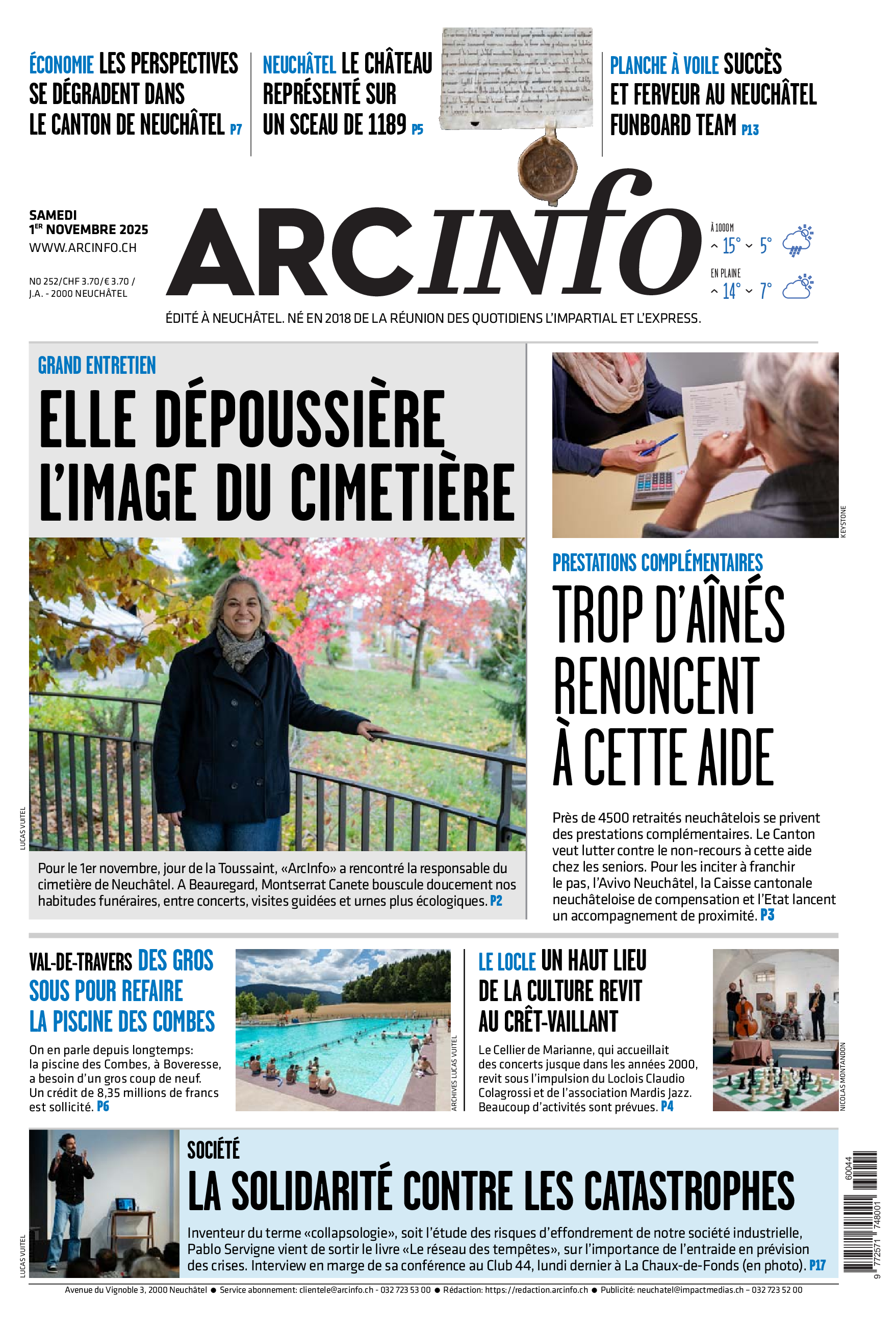 Samedi 1er novembre 2025