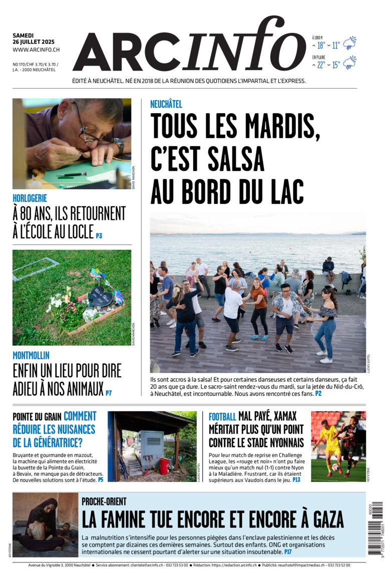 Samedi 26 juillet 2025 Samedi 26 juillet 2025