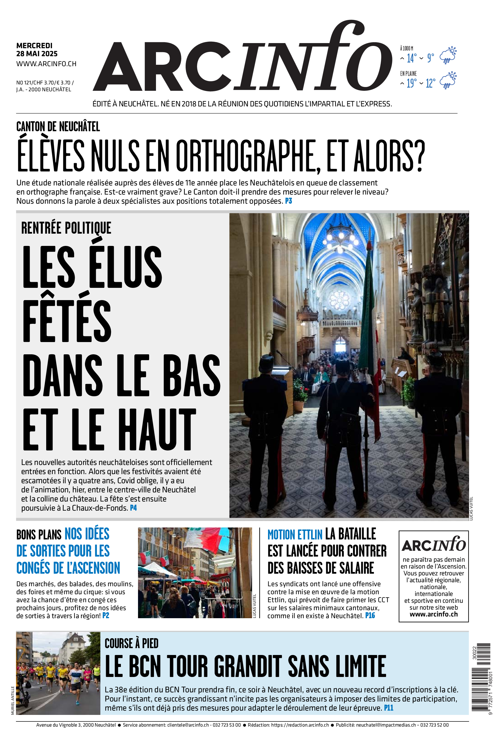 Mercredi 28 mai 2025