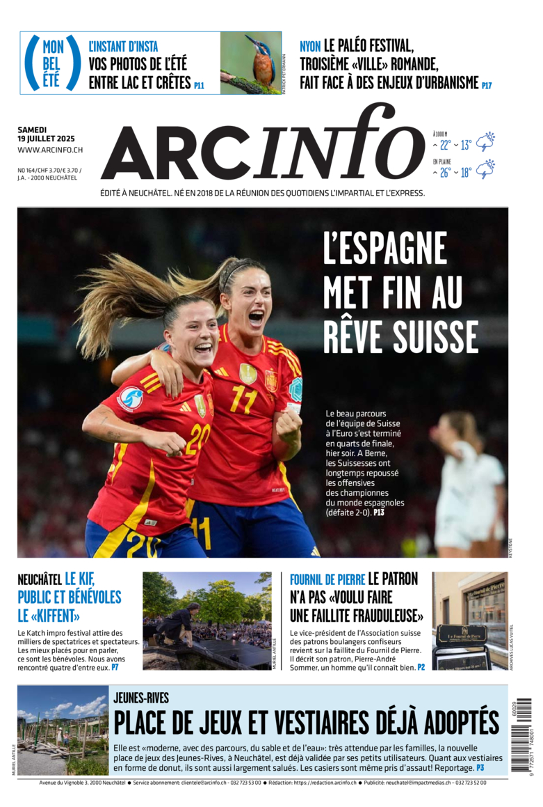 Samedi 19 juillet 2025 Samedi 19 juillet 2025