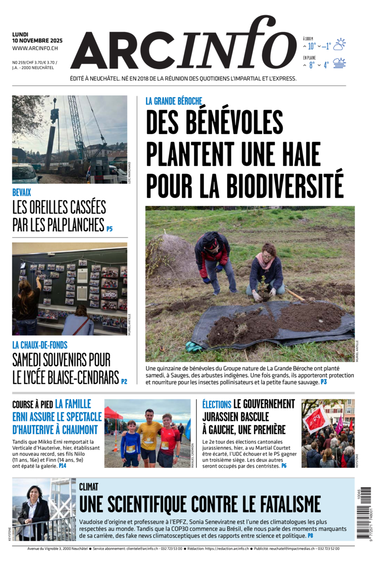 Lundi 10 novembre 2025