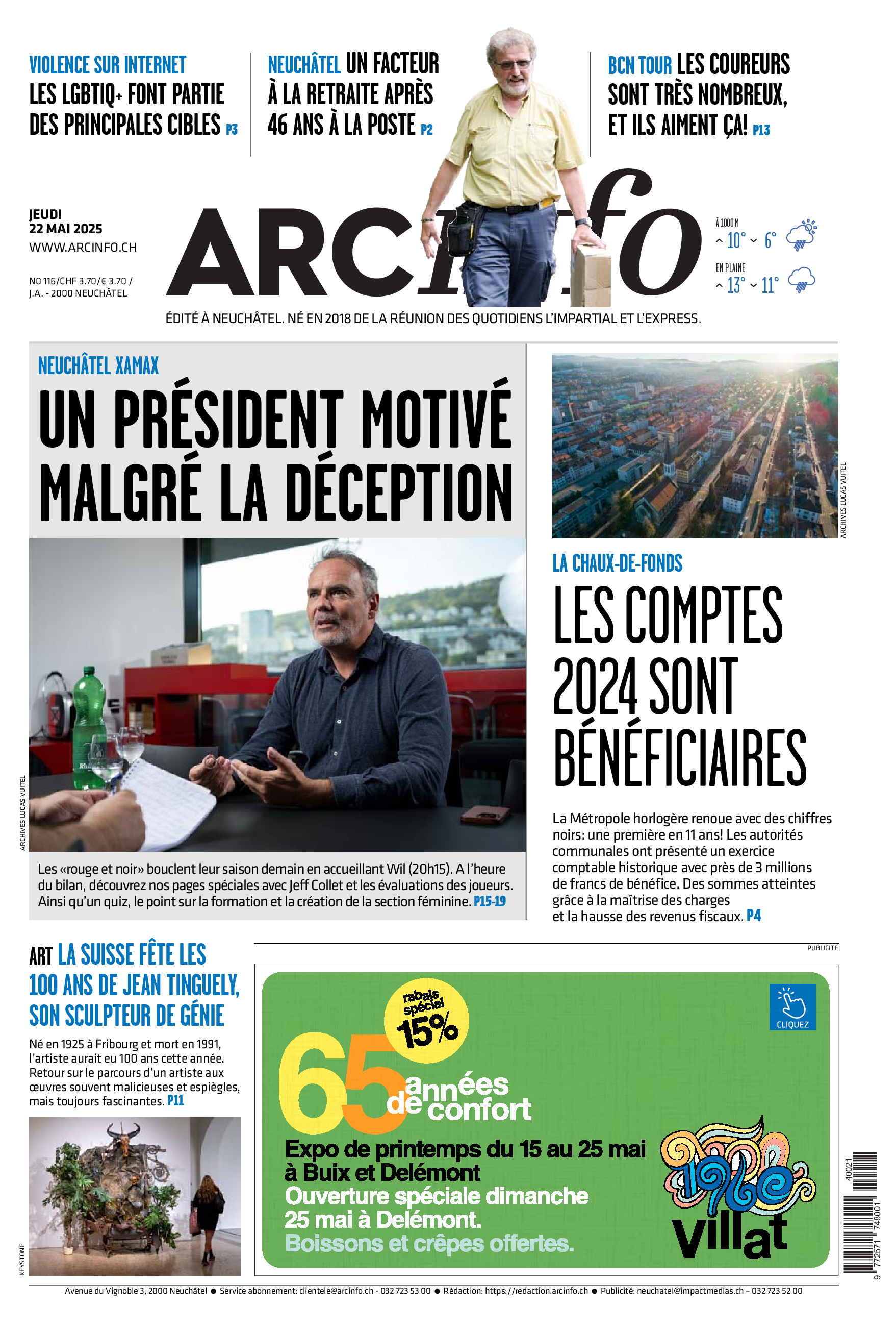 Jeudi 22 mai 2025