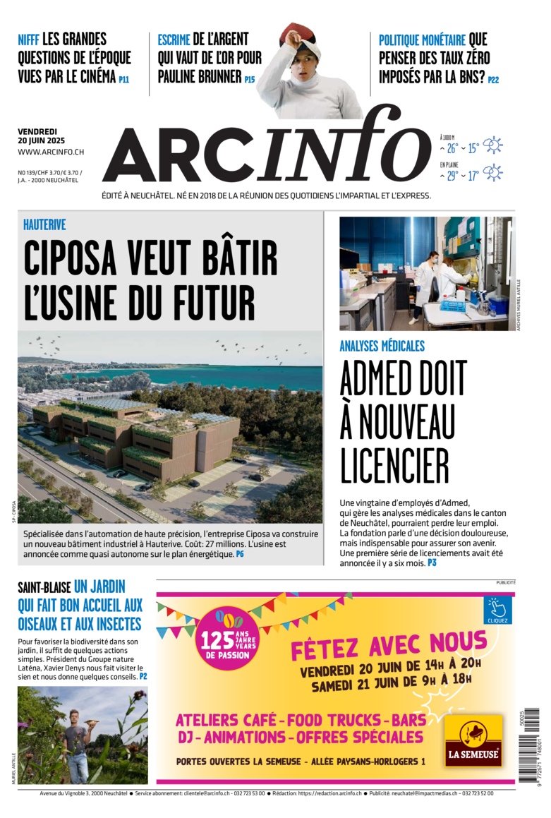 Vendredi 20 juin 2025 Vendredi 20 juin 2025