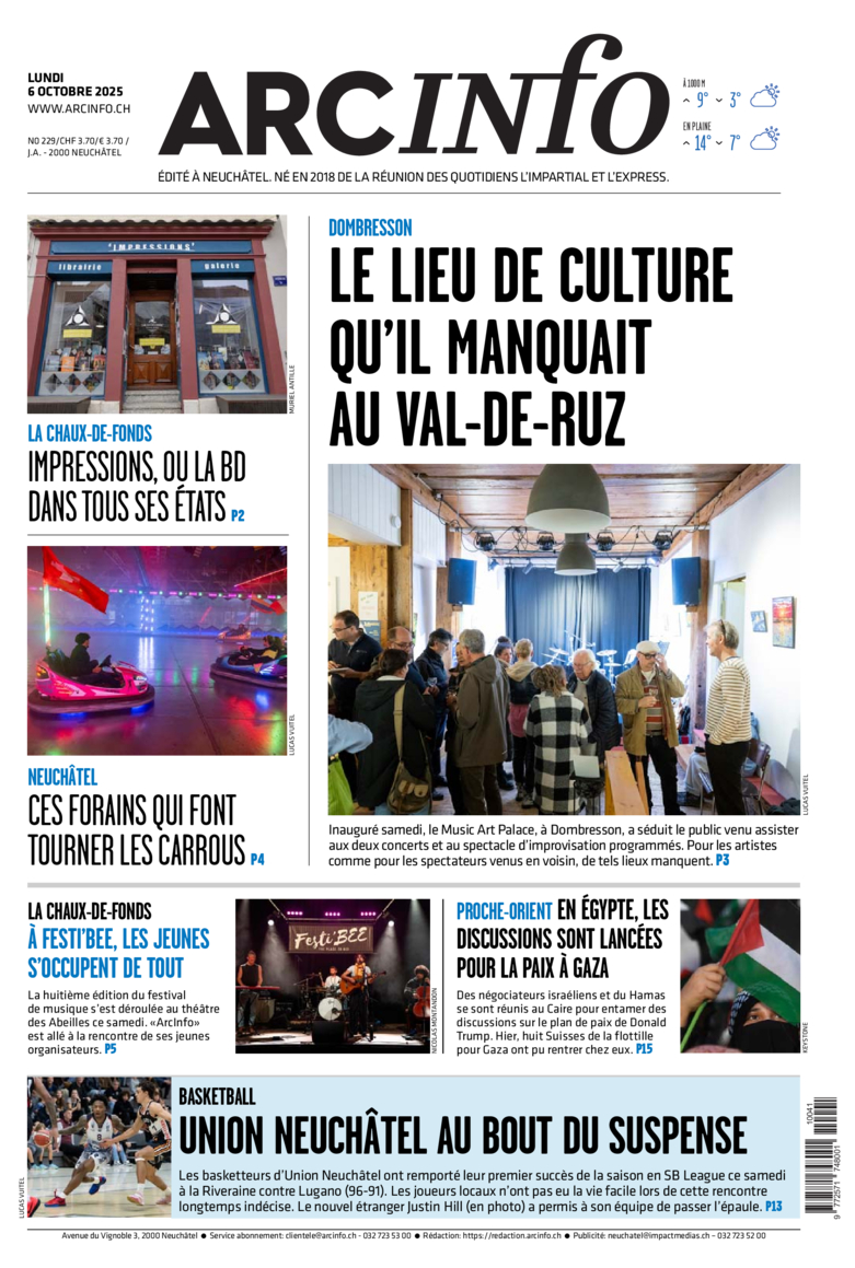 Lundi 6 octobre 2025
