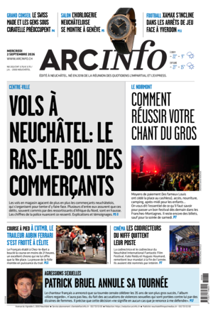  Mercredi 2 septembre 2026